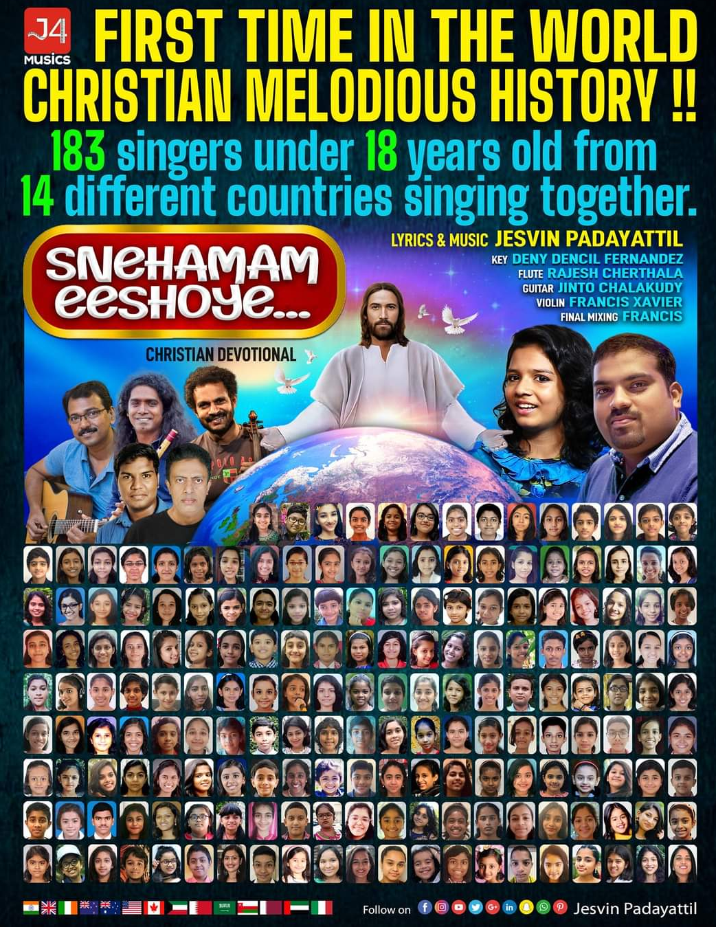 Largest Virtual Choir Singing in Indian Language